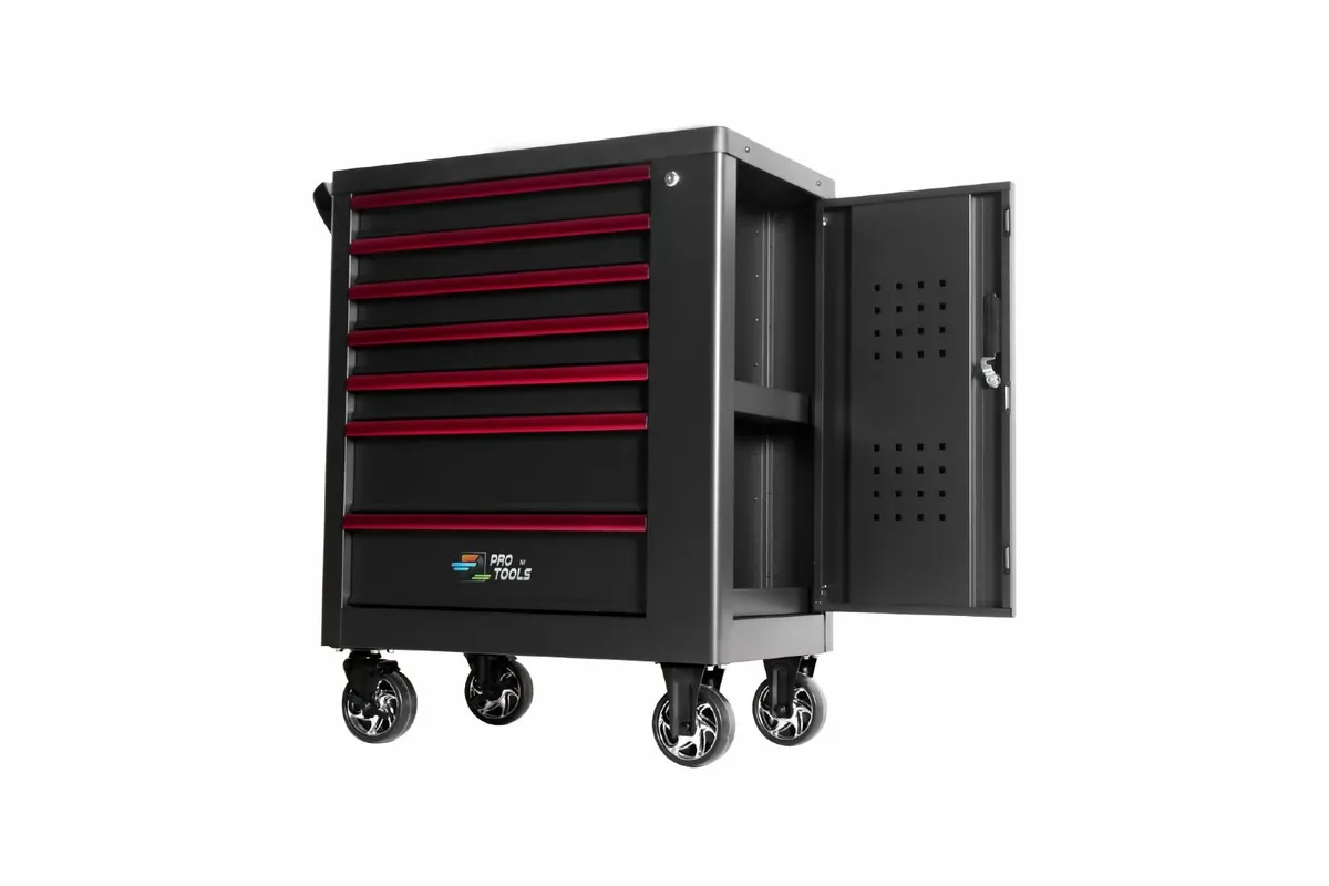 Heavy Duty 7-Drawer Toolbox + 280 Pc Mechanics Kit - Image 2