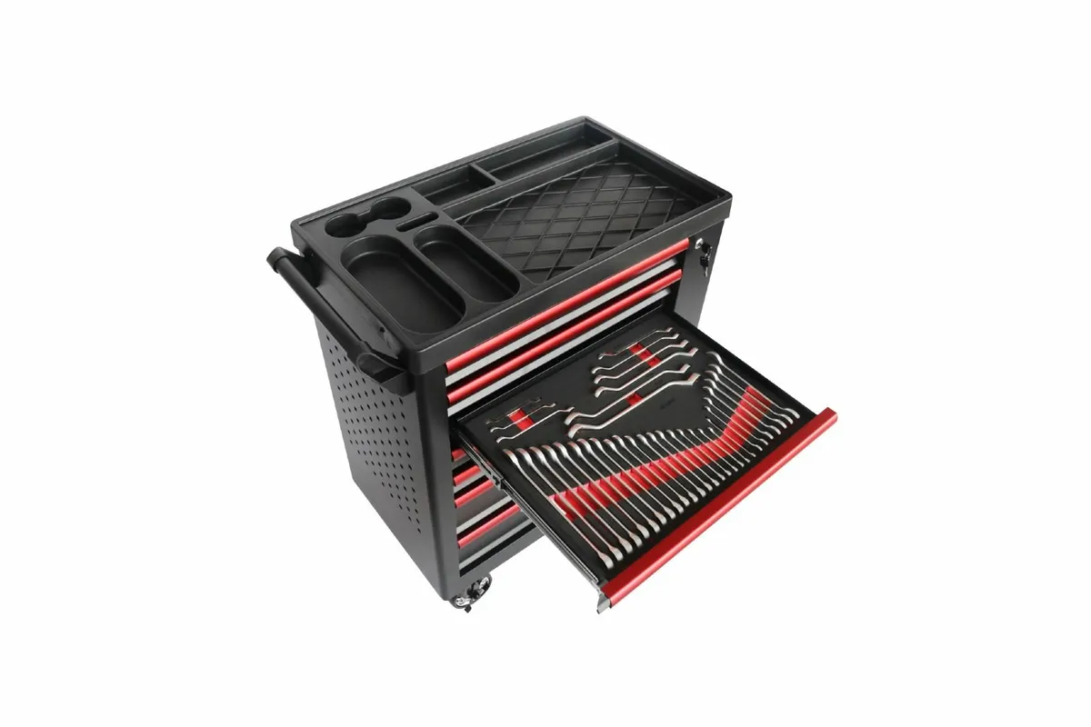 Heavy Duty 7-Drawer Toolbox + 280 Pc Mechanics Kit - Image 3