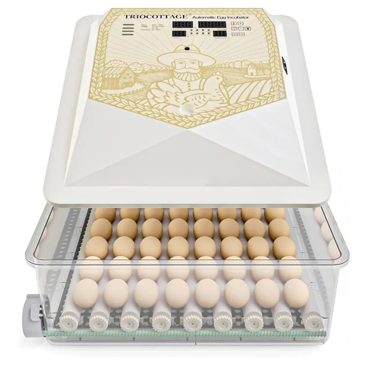 56 egg automatic incubator - Image 1
