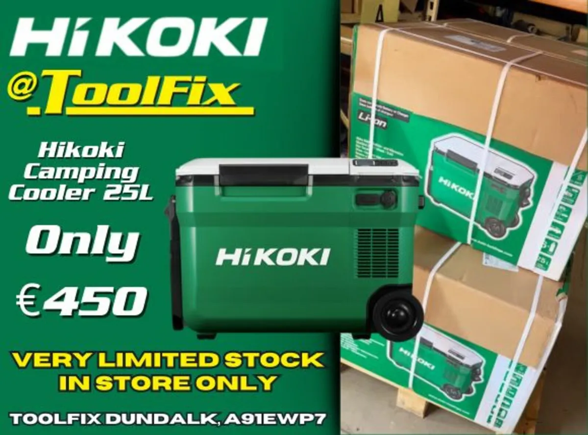 Hikoki Cooler 25L ONLY €450
