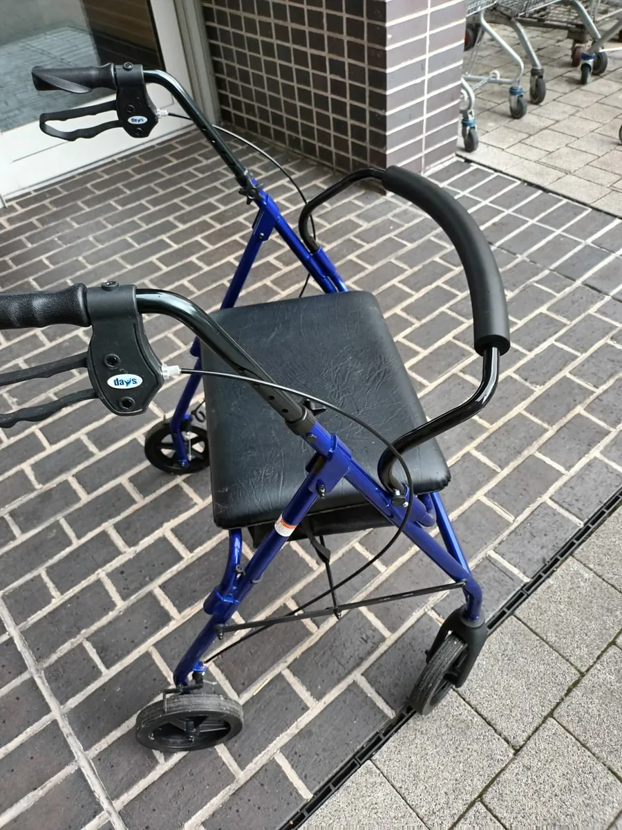 Mobility Walker with brakes. - Image 4