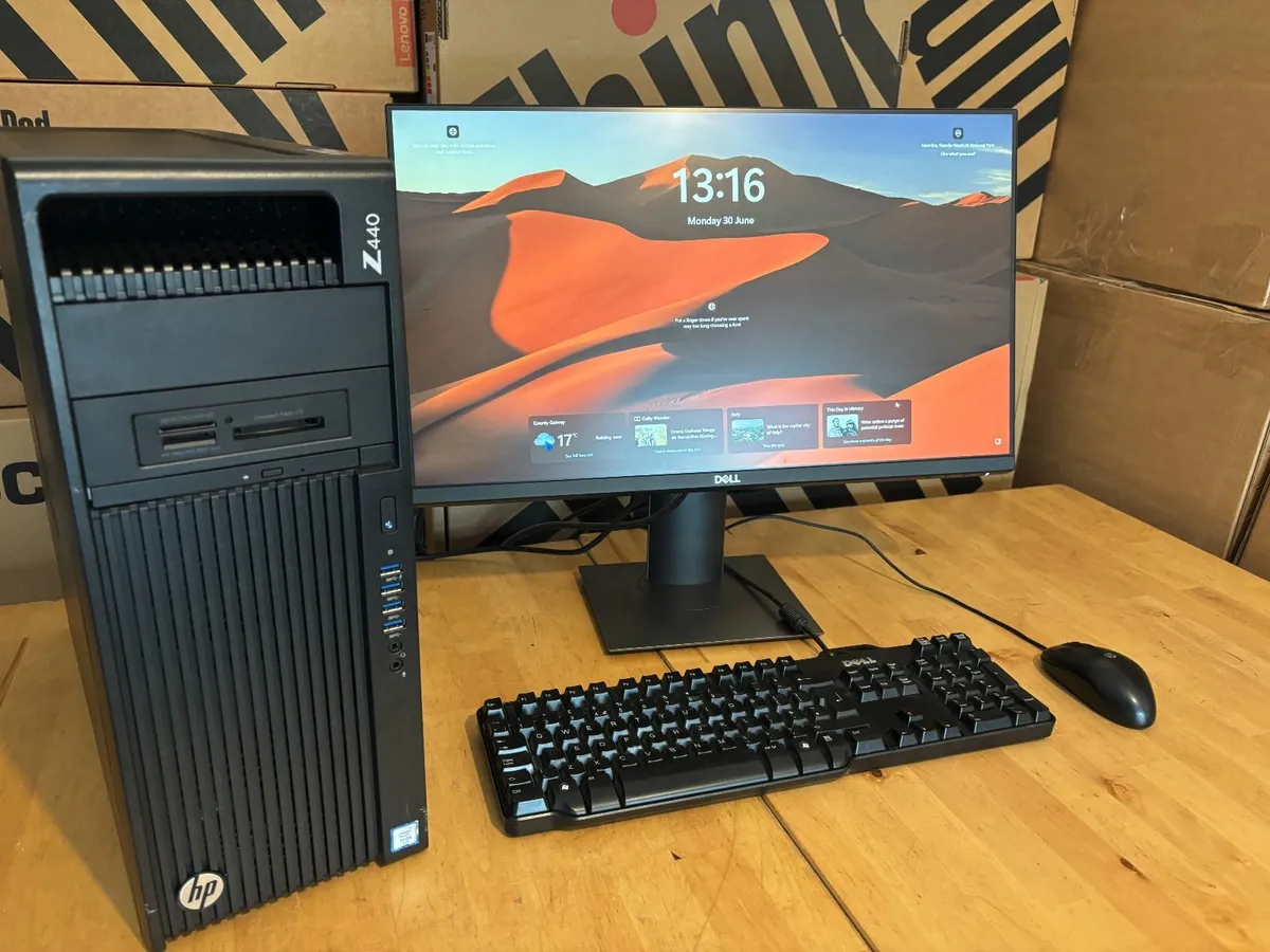 HP Workstation PC's-32Gb-Graphics-24"-Win 11-Deliv - Image 4