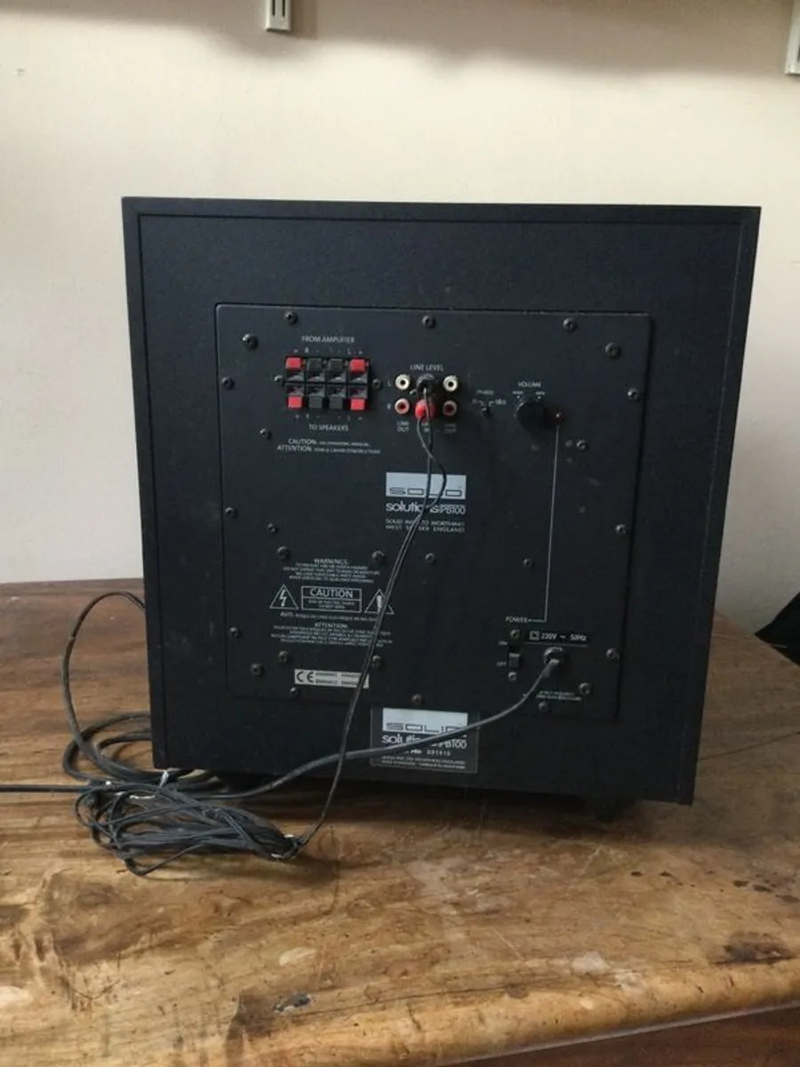 Solid PB100 Subwoofer - Image 1