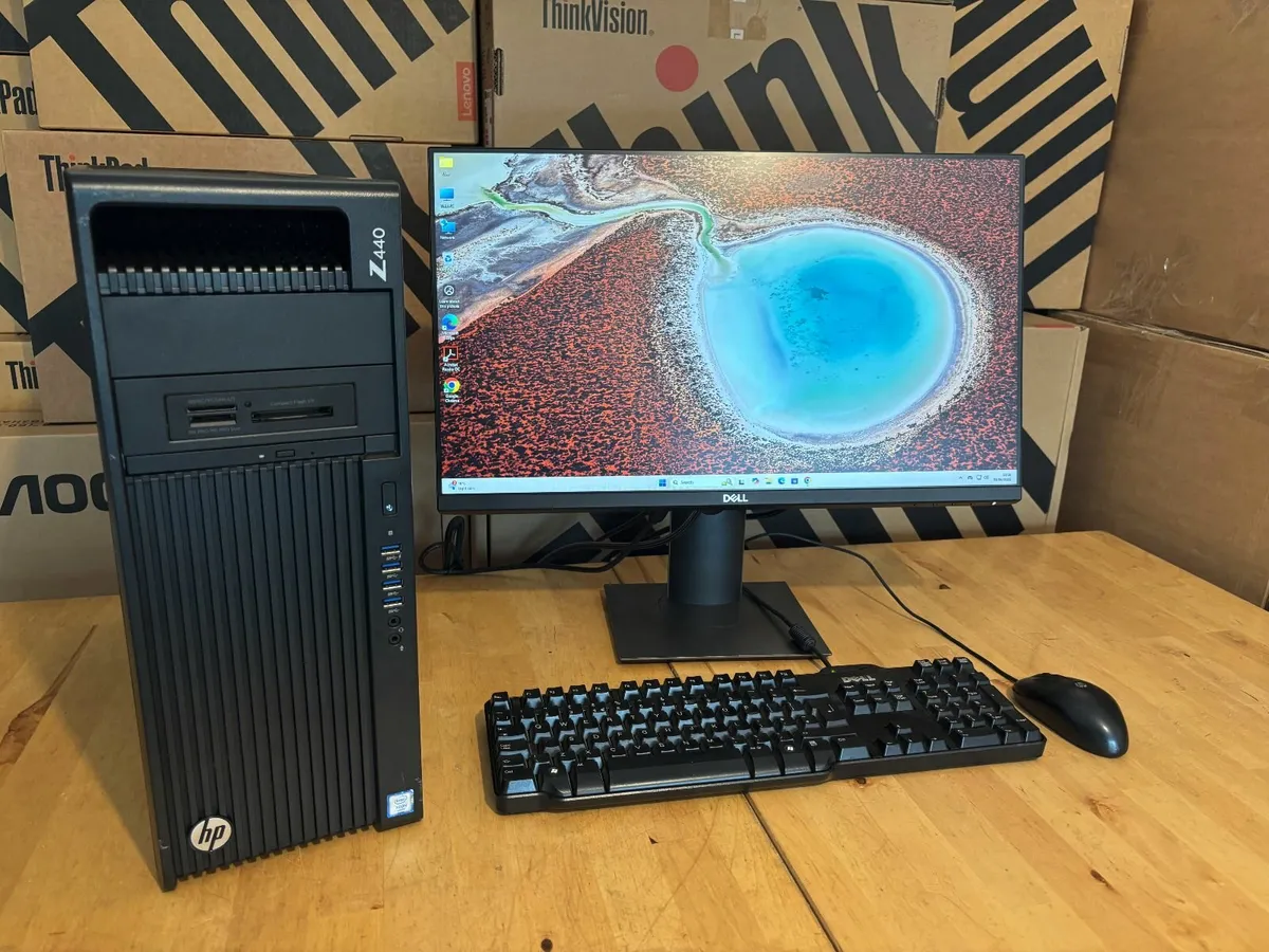 HP Workstation PC's-32Gb-Graphics-24"-Win 11-Deliv - Image 1