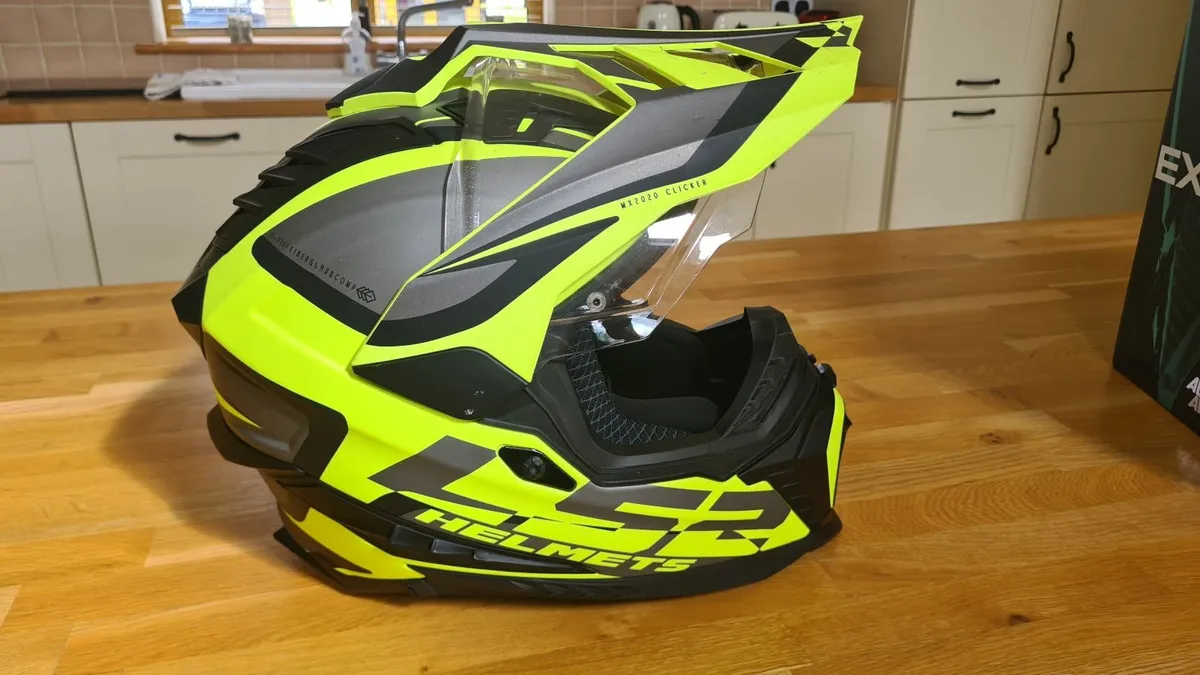 Berik Adventure Jacket and LS2 Helmet - Image 1