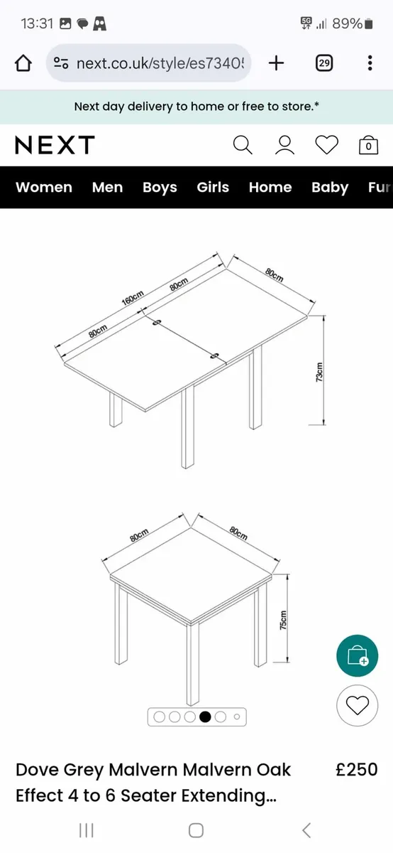 Table and chairs - Image 3