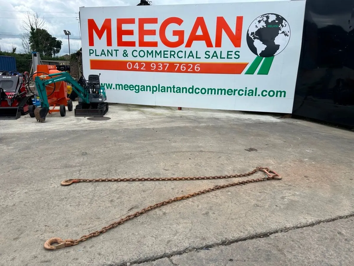 2.8 Metre ...7.5 TON ...lifting chains 2 LEG .... - Image 1