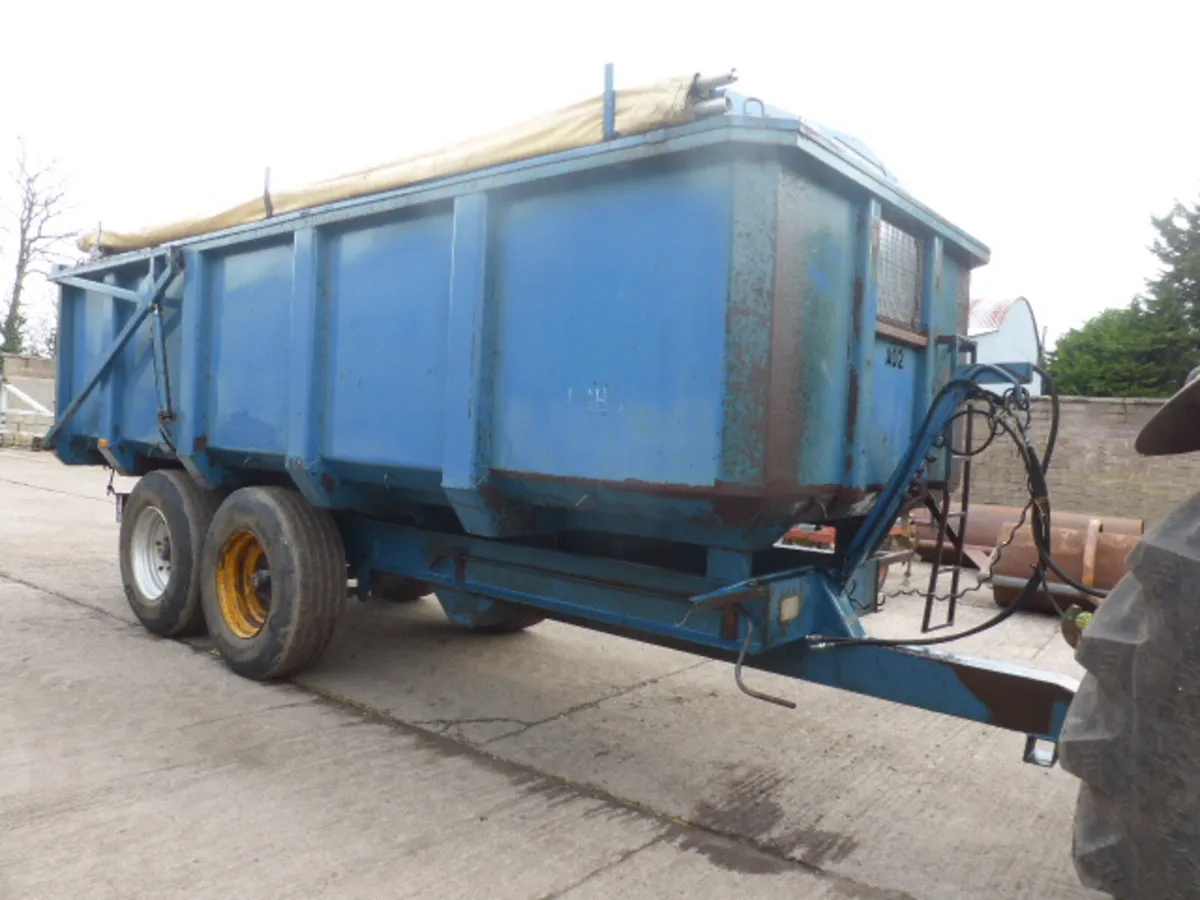 GT Bunning 12 Ton Tipping Grain Trailer - Image 4