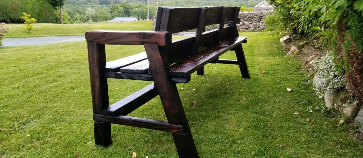 Garden bench handmade to suit your size and price - Image 3