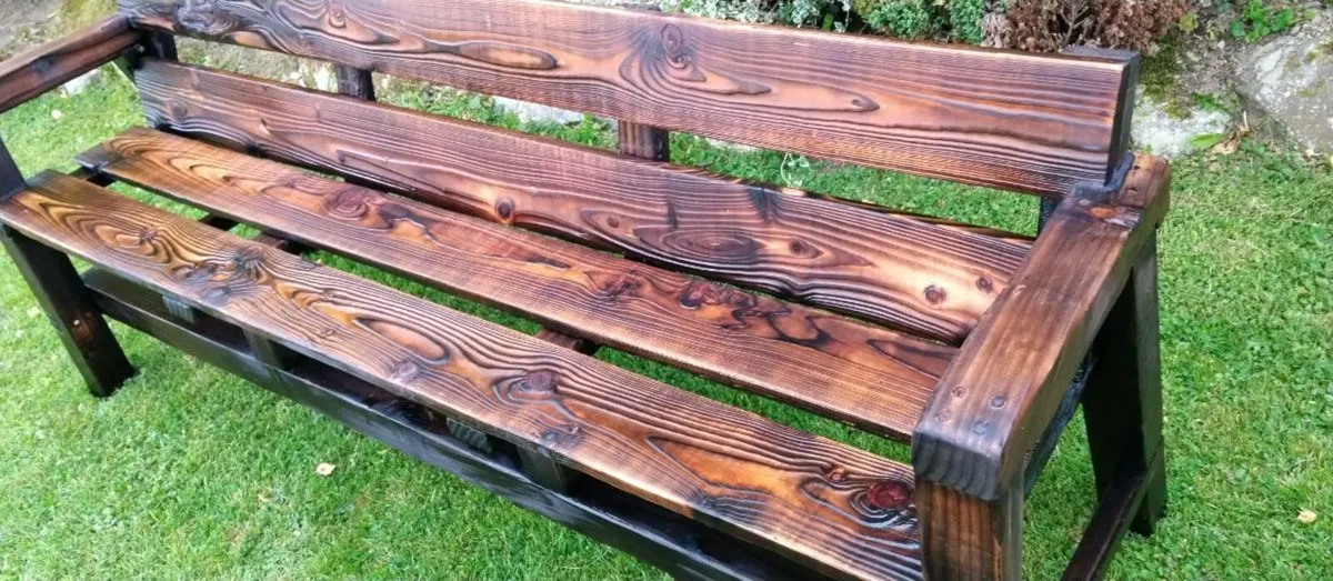 Garden bench handmade to suit your size and price - Image 4