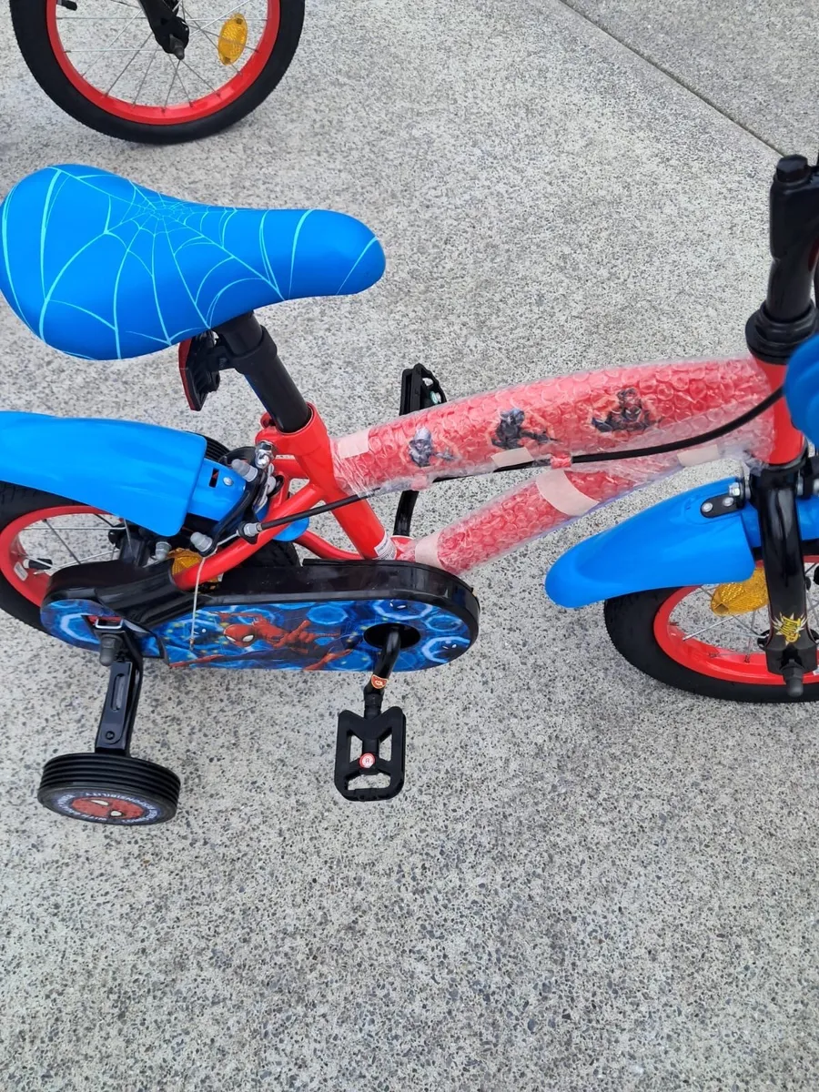 2 SpiderMan Bikes For Sale - Image 3