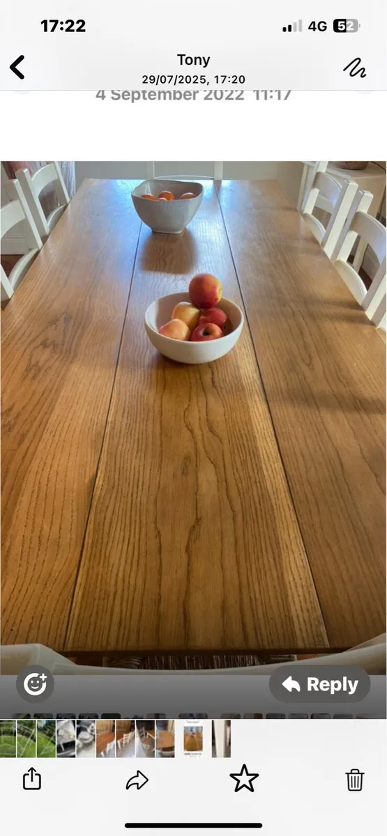 Kitchen table and chairs - Image 1