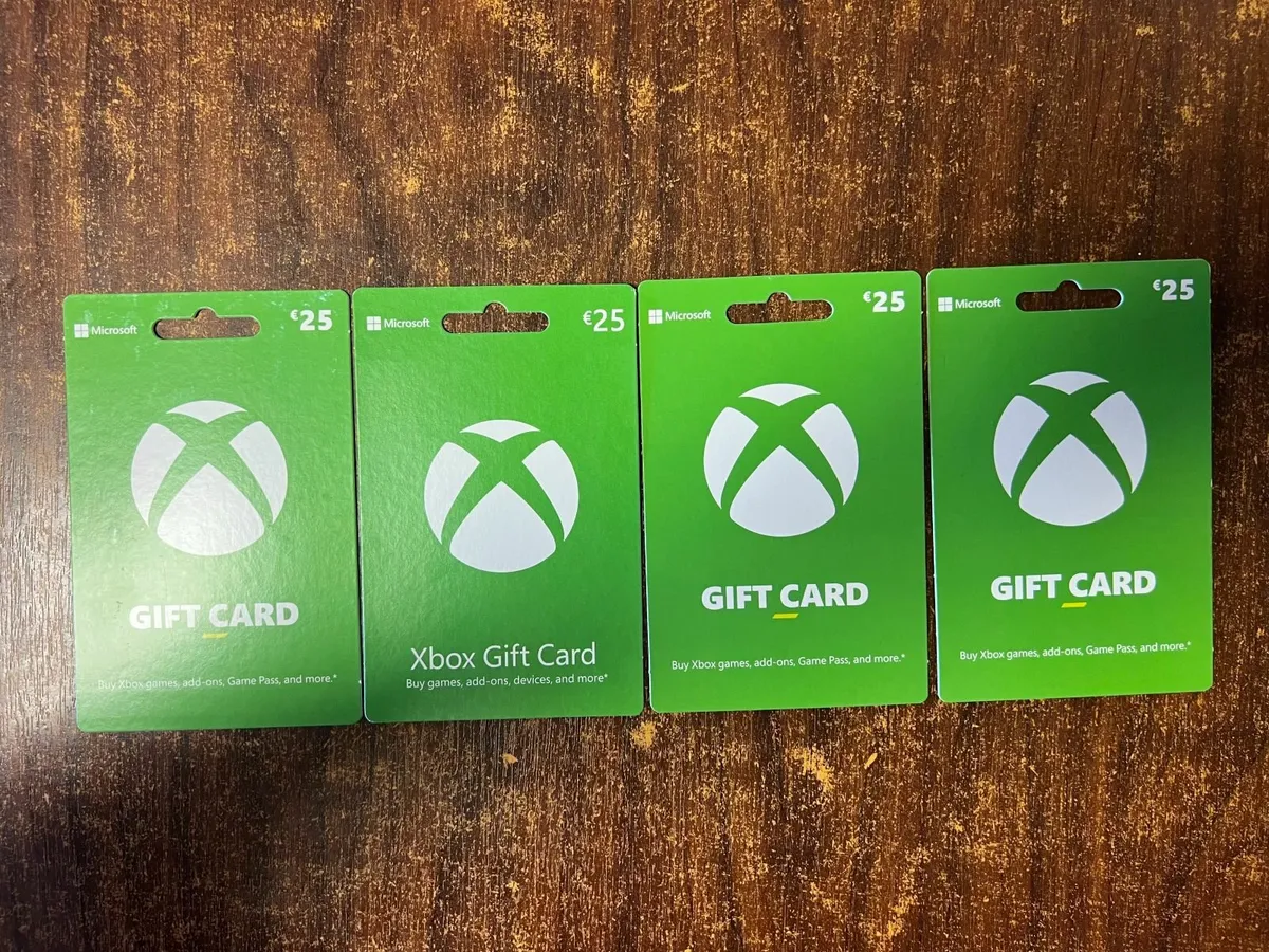 Xbox Vouchers/Gift Cards €100 Worth