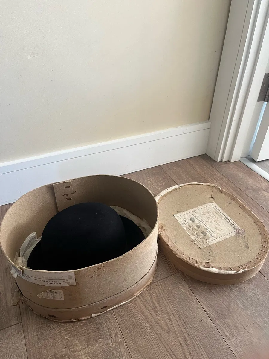 Antique Woodrow Dublin Gentleman’s Bowler Hat - Image 4