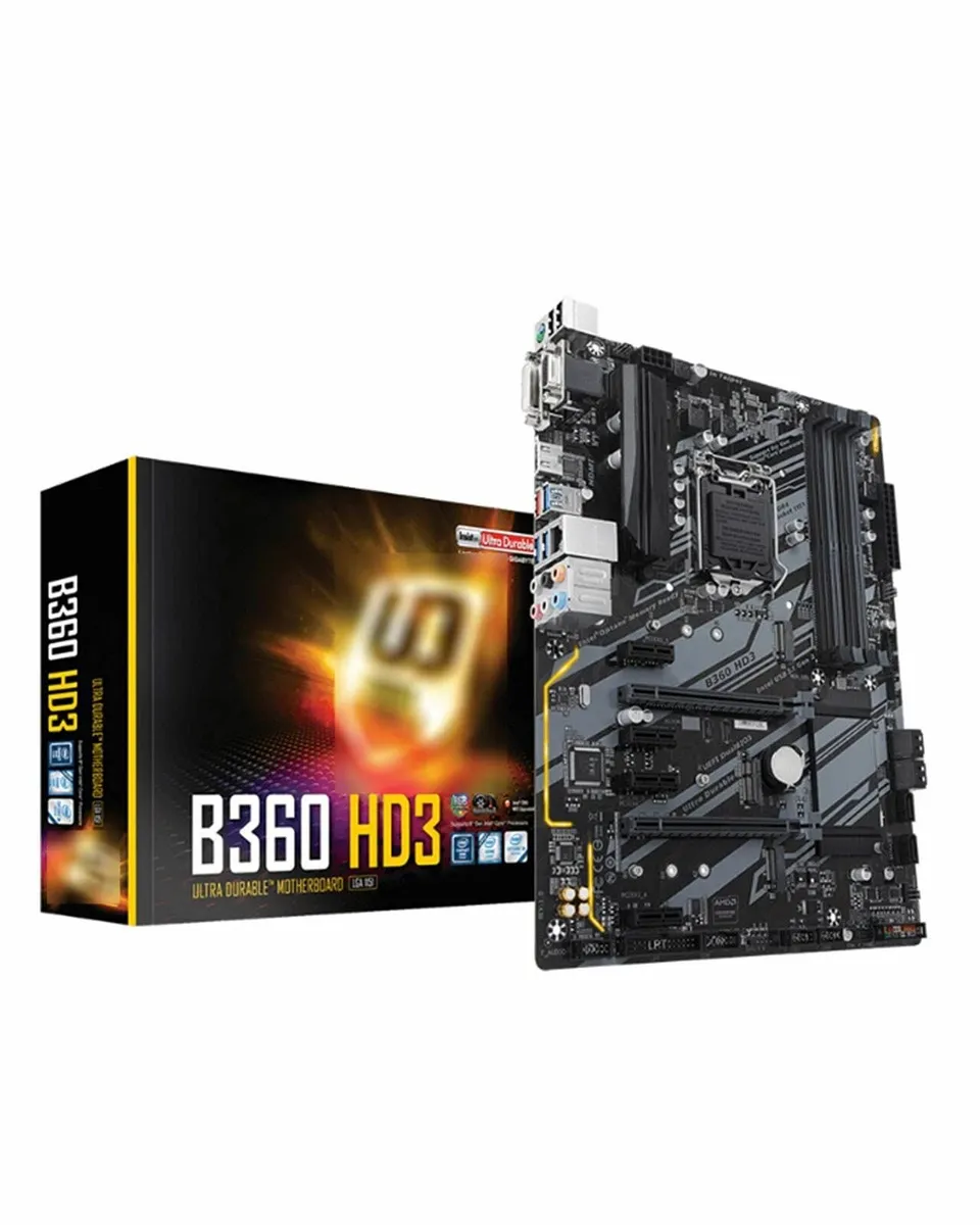 Gigabyte B360 HD3 Motherboard - Image 1