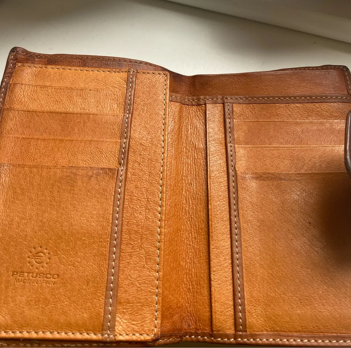 Vintage Large Petusco Leather Walket - Image 4