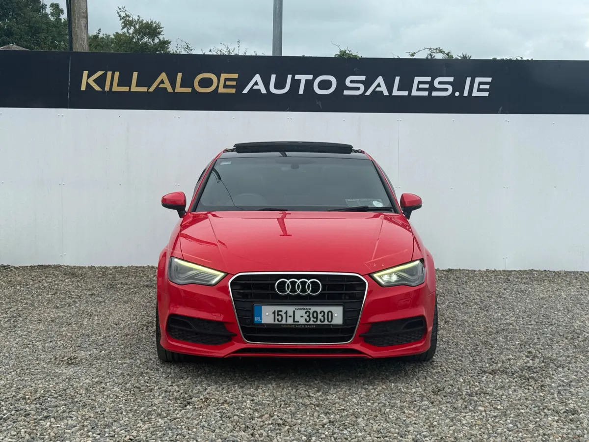 2015 Audi A3 S-Line 2.0TDI 184BHP Sunroof - Image 2