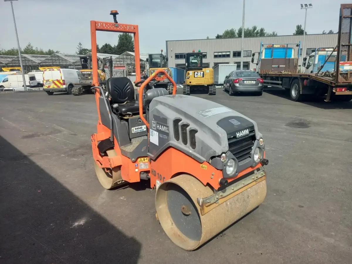 2016 Hamm HD10C Twin Drum Roller For Auction - Image 3