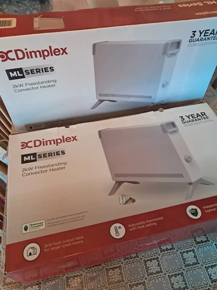 2 Dimplex Heaters - Image 1