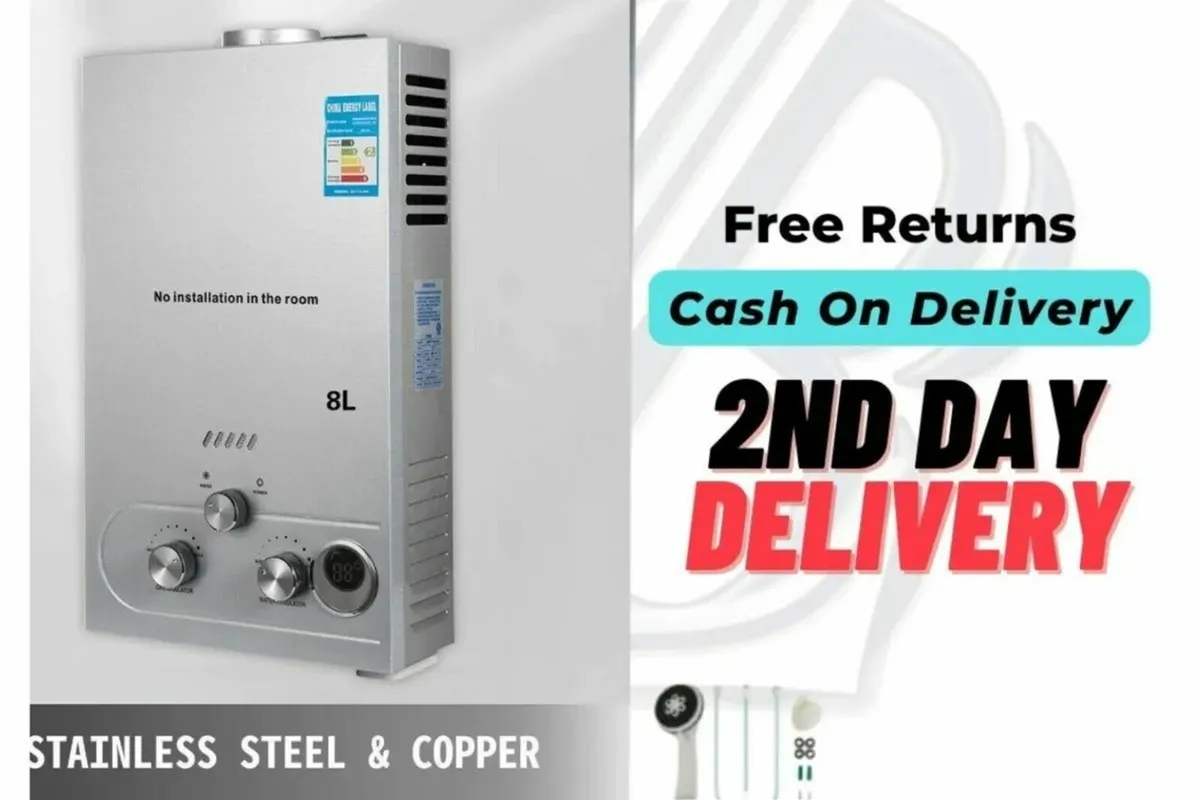 8L LPG  Instant  Gas Water Heater Feeding Calves - Image 1