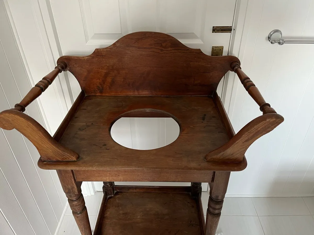 Antique Wash Stand & Jug and Bowl - Image 3