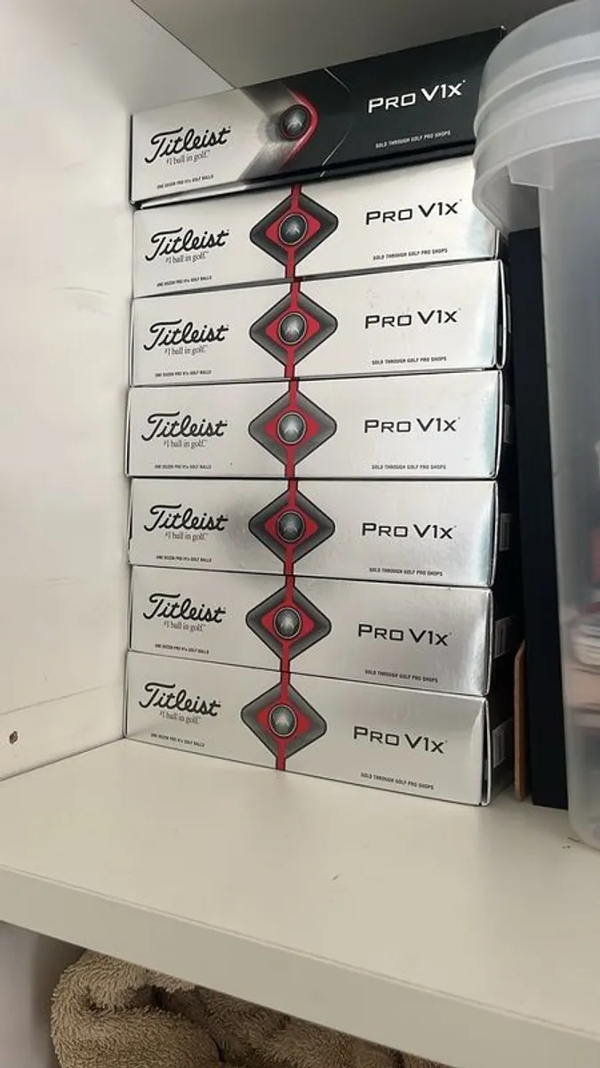 New Titleist Pro V1x