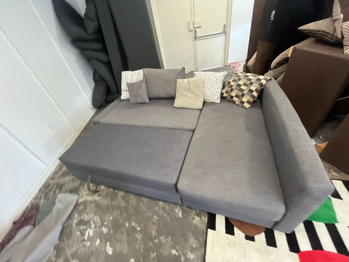 IKEA corner sofa bed couch furniture - Image 1