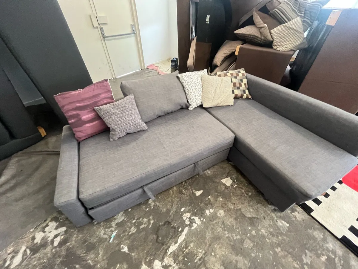 IKEA corner sofa bed couch furniture - Image 4