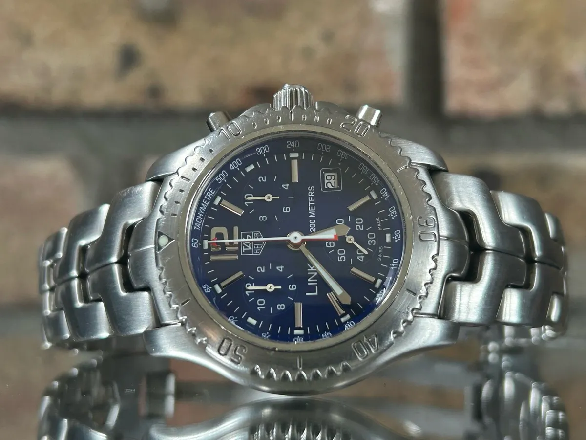 TAG Heuer LINK chronograph - Mens Wristwatch - Image 1