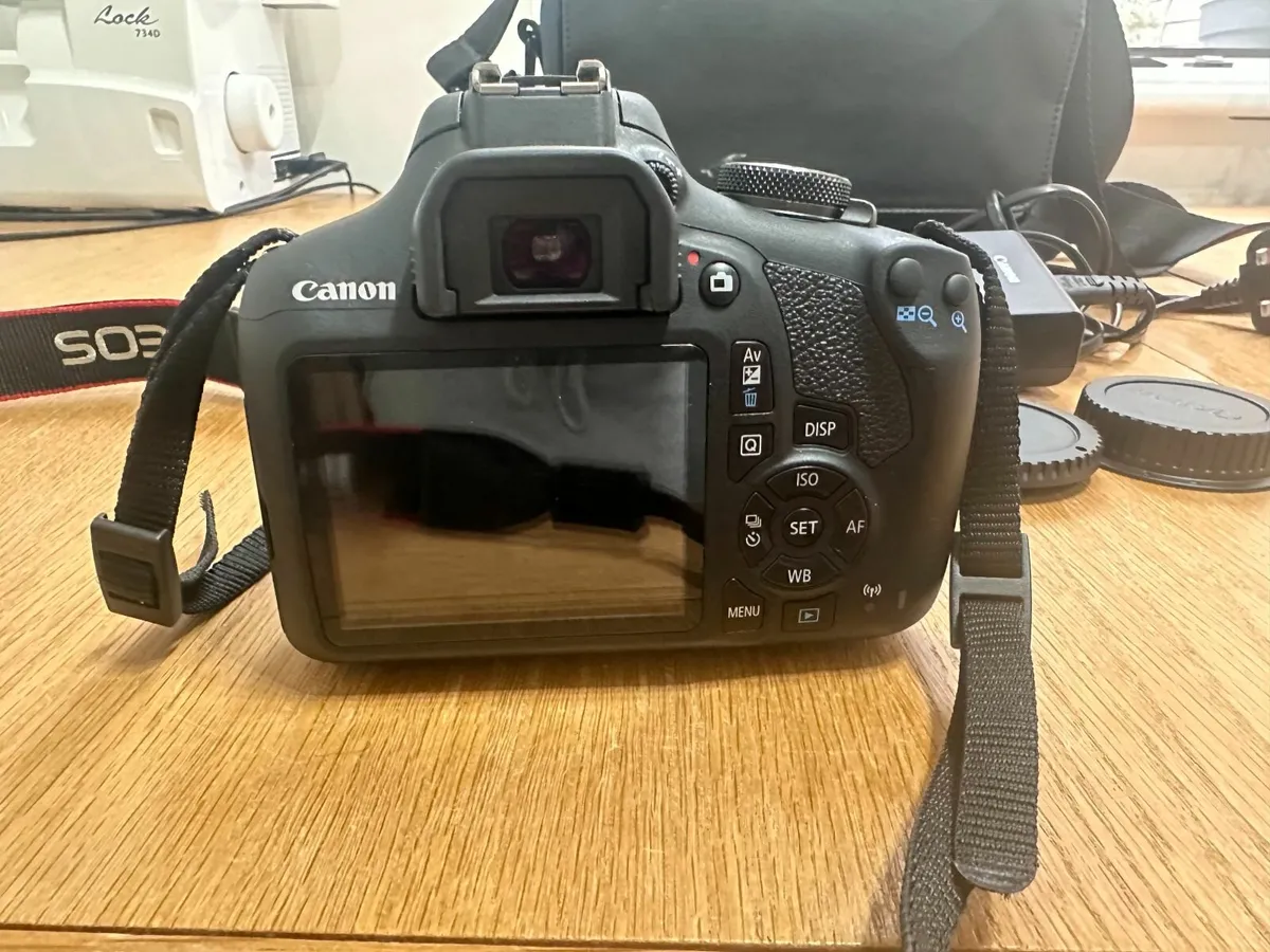 Canon EOS 2000D Camera + EF-S 18-55mm IS II Lens - Image 2