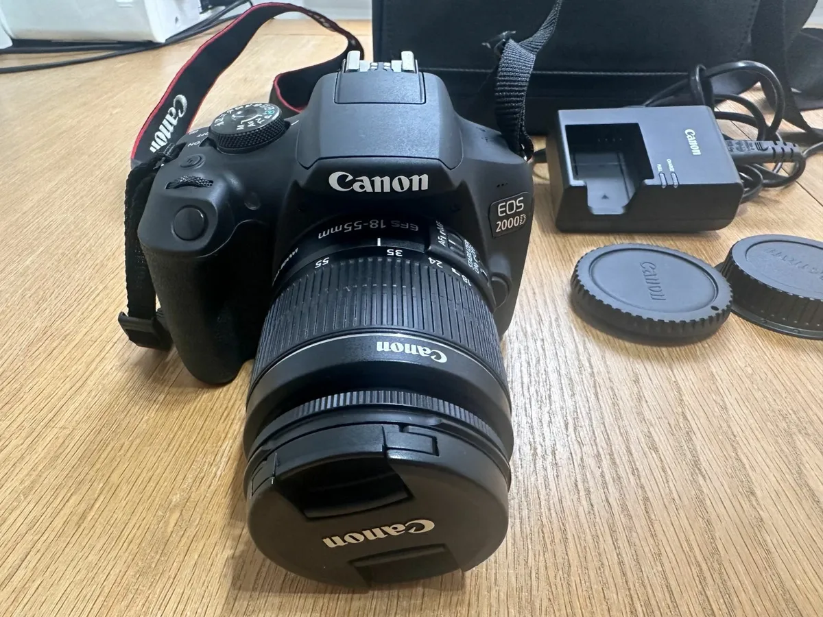 Canon EOS 2000D Camera + EF-S 18-55mm IS II Lens - Image 3