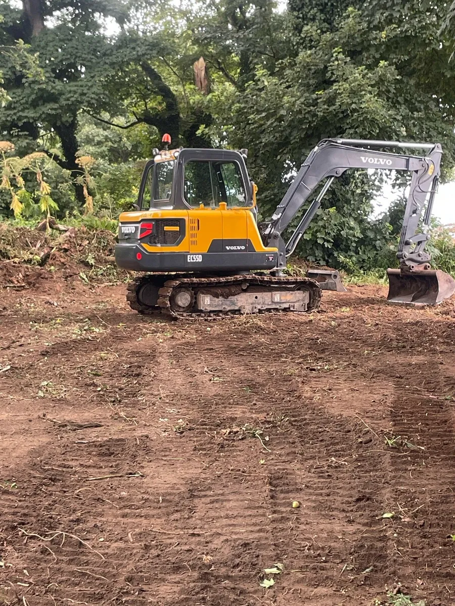 Volvo ec55d mini digger - Image 2