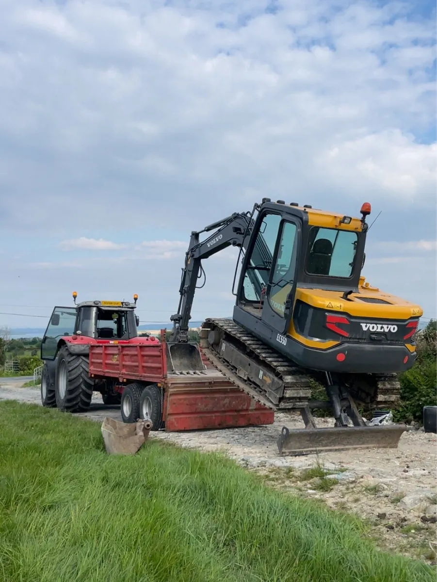 Volvo ec55d mini digger - Image 4