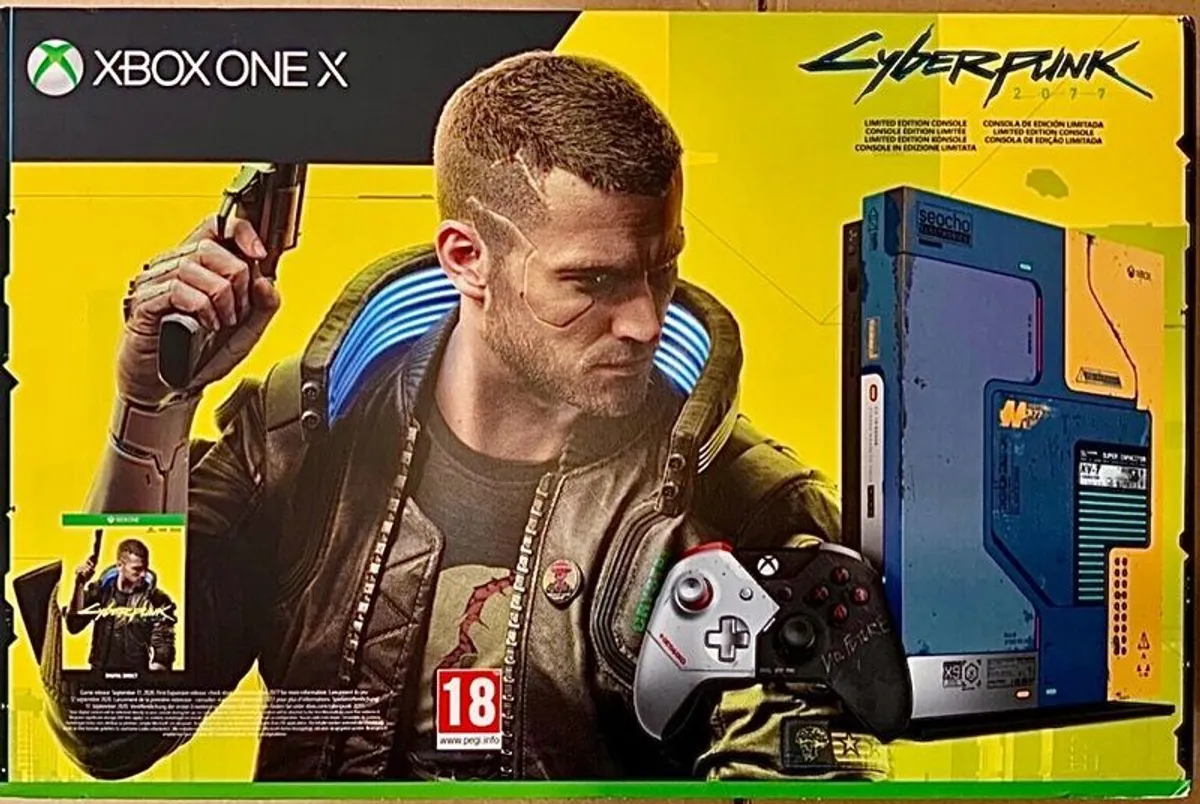 xbox one x cyberpunk 1TB (limited edition) - Image 1