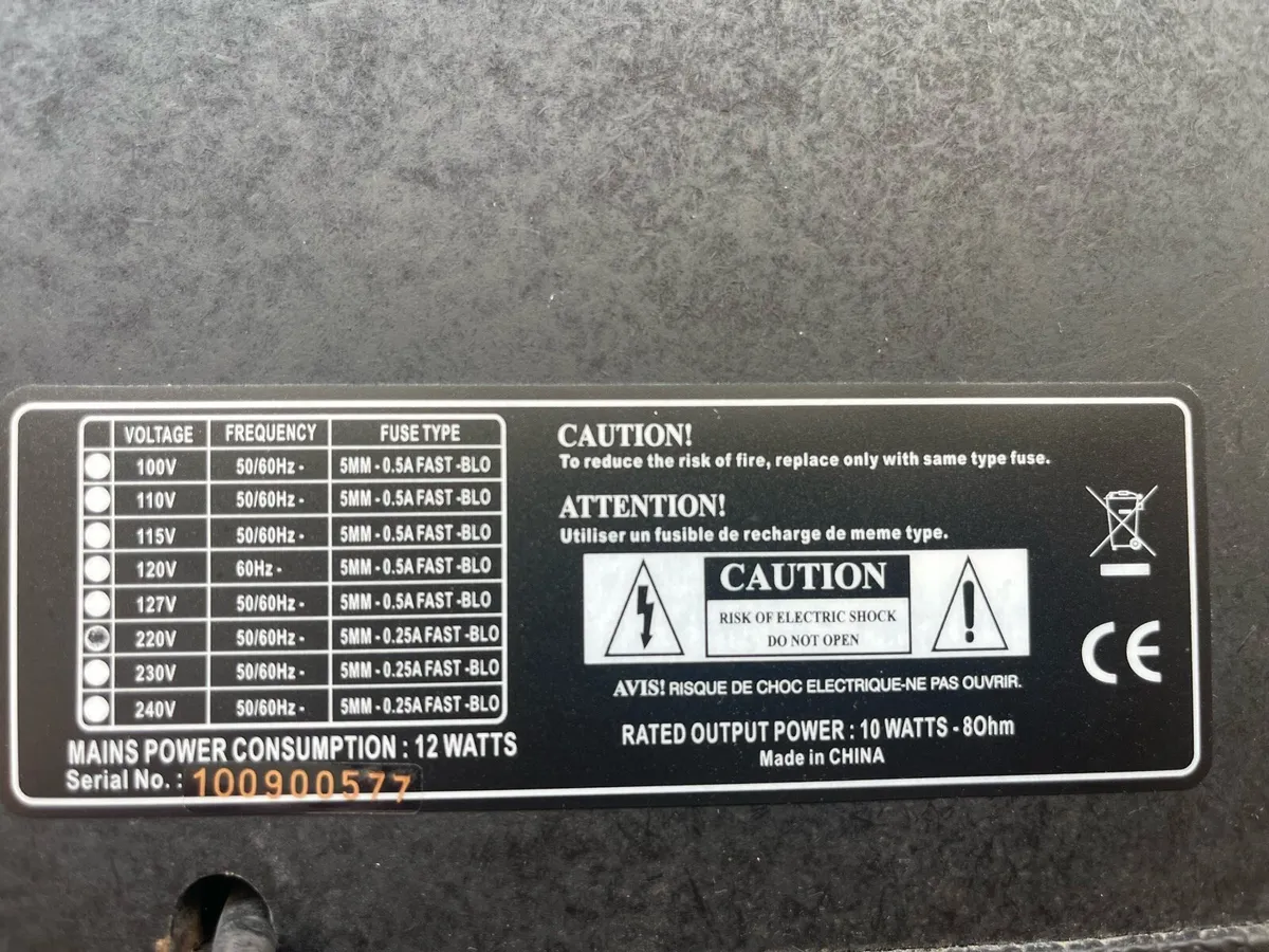 Guitar amp SX GA1065 - Image 3
