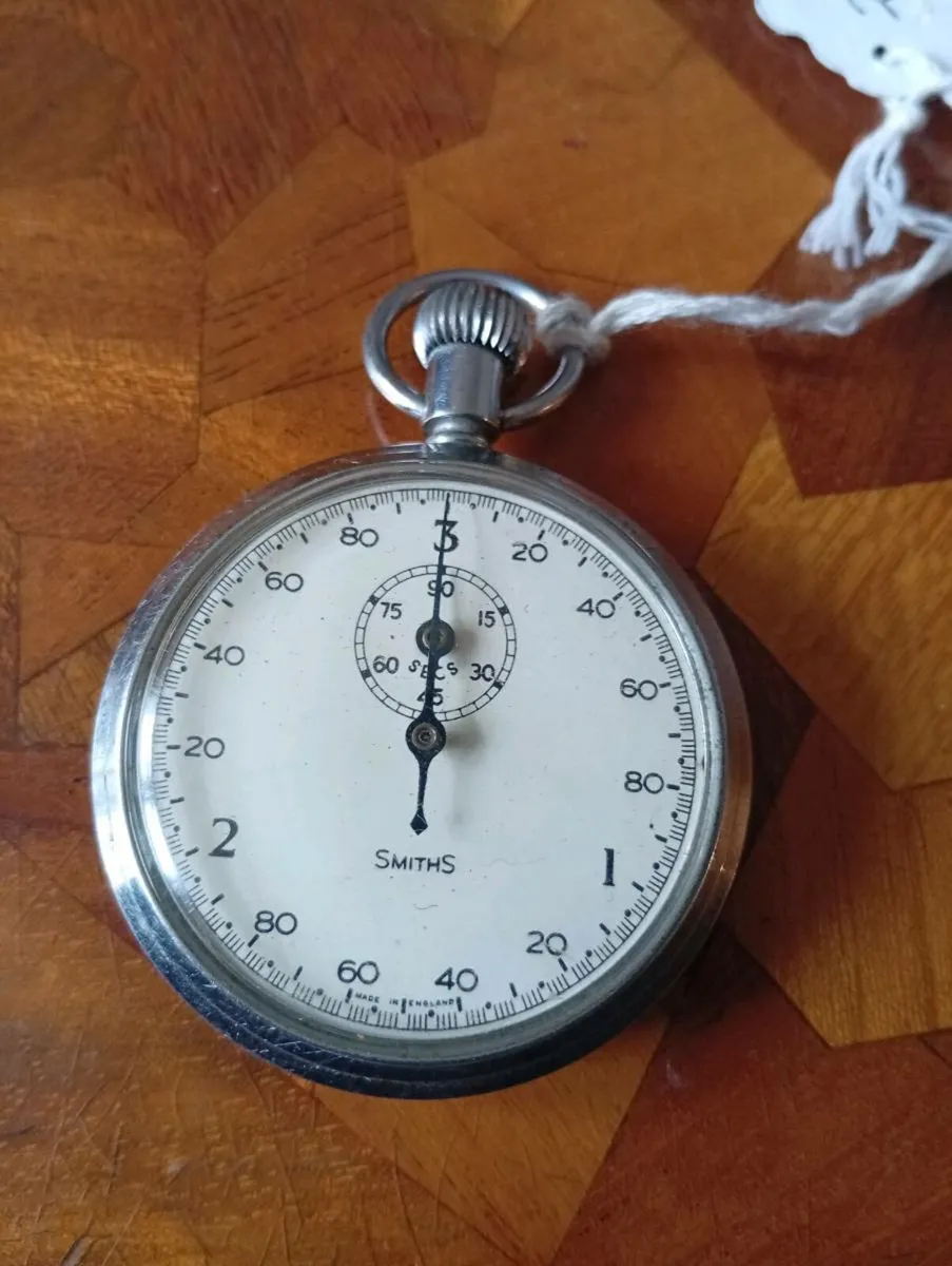 Vintage smiths pocket 1/100 stopwatch - Image 3