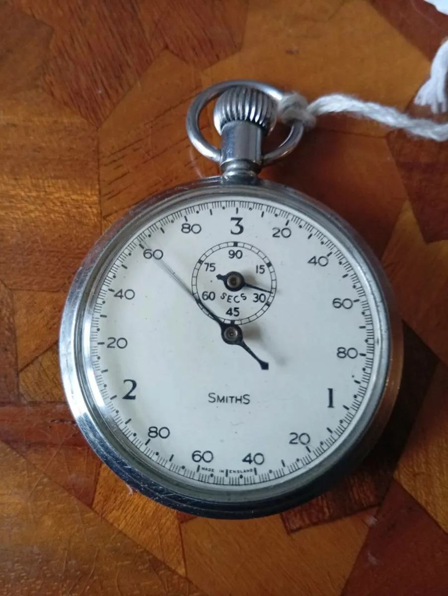 Vintage smiths pocket 1/100 stopwatch - Image 4