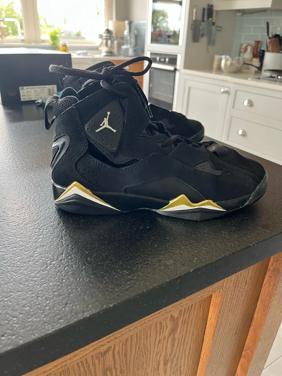 Air Jordan flight club 91s black size: uk 5 - Image 3