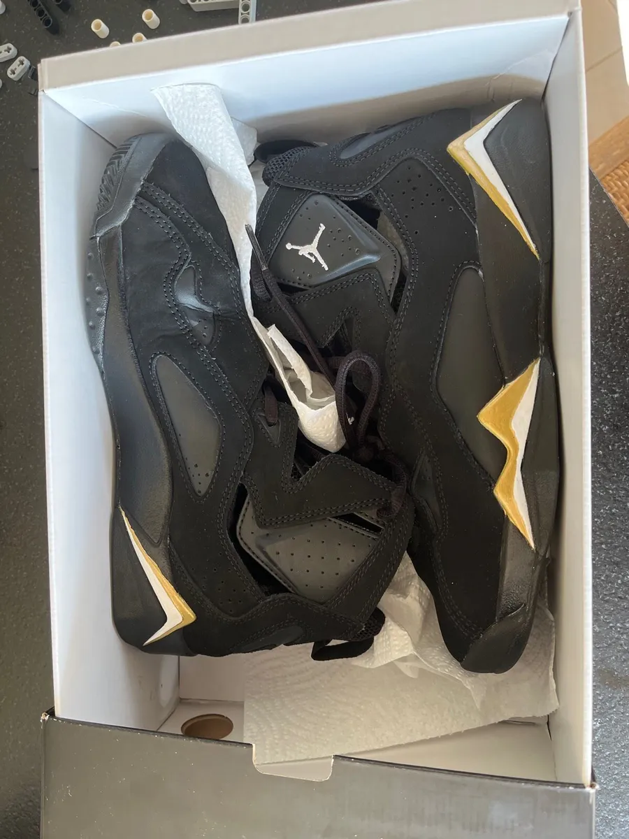 Air Jordan flight club 91s black size: uk 5 - Image 1