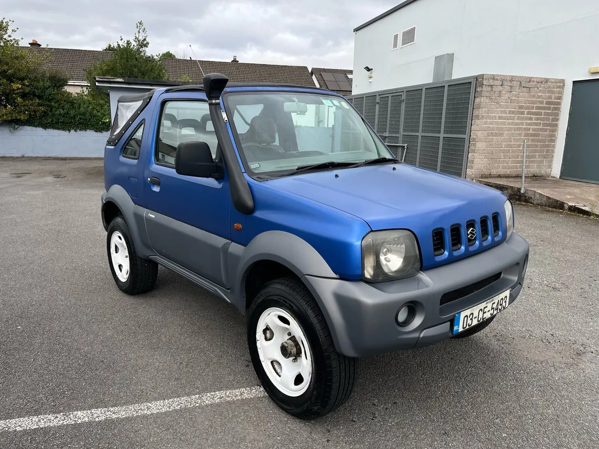 Suzuki jimny 1.3 petrol 4WD soft top - Image 1