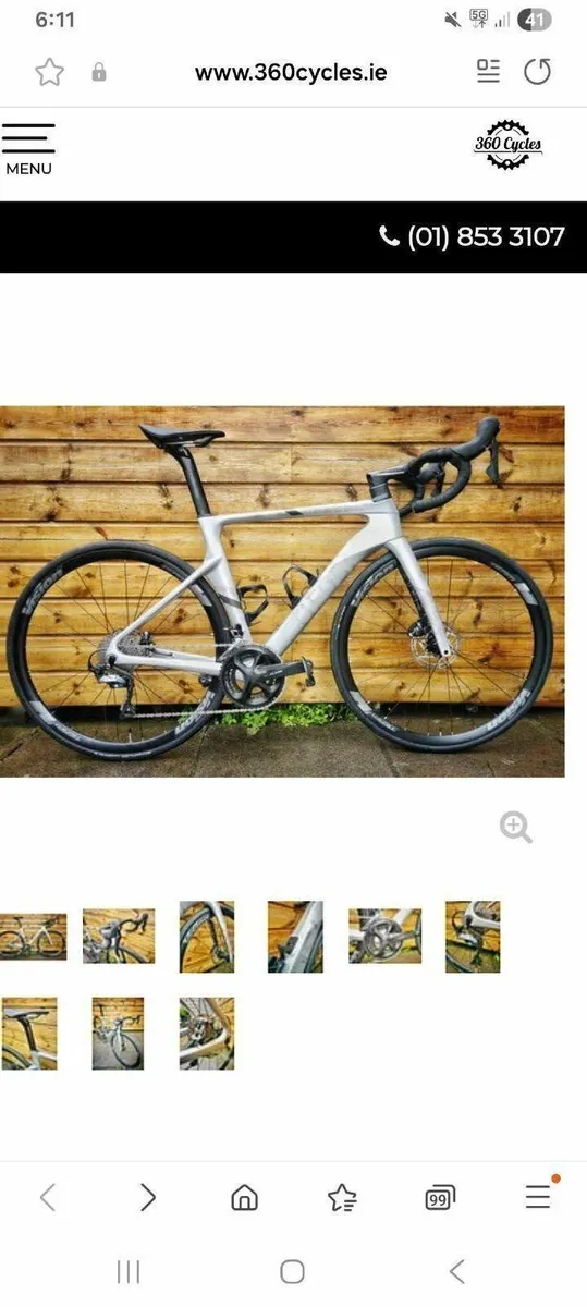 Tifosi Auriga Disc Ultegra Road Bike 2023 - Image 1