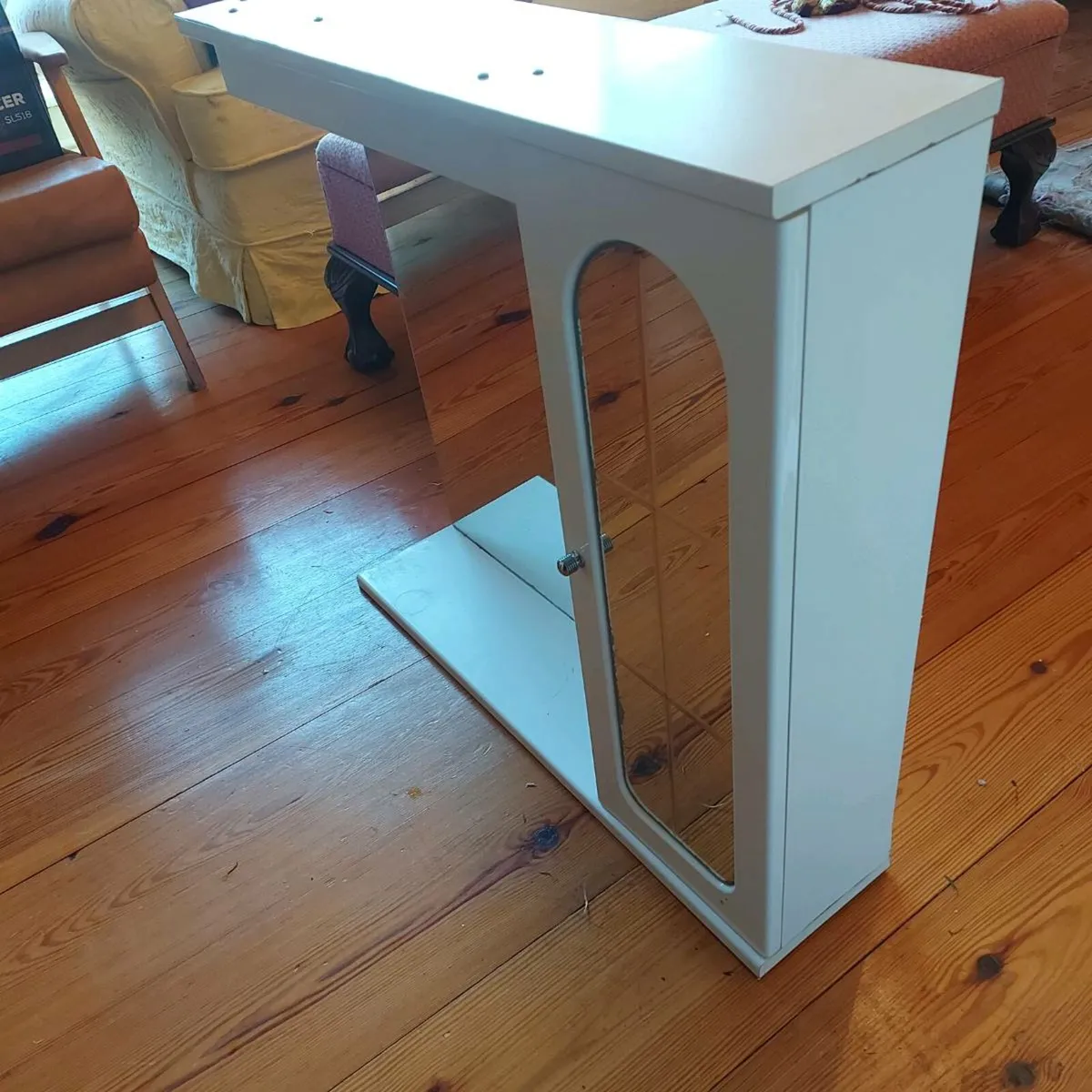 Bathroom storage cabinet with mirror and lighting - Image 3