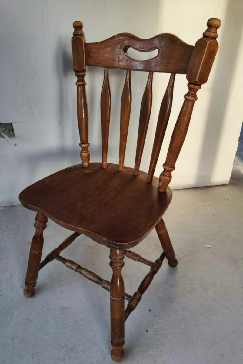 Dining Table and Chairs - solid wood - Image 1