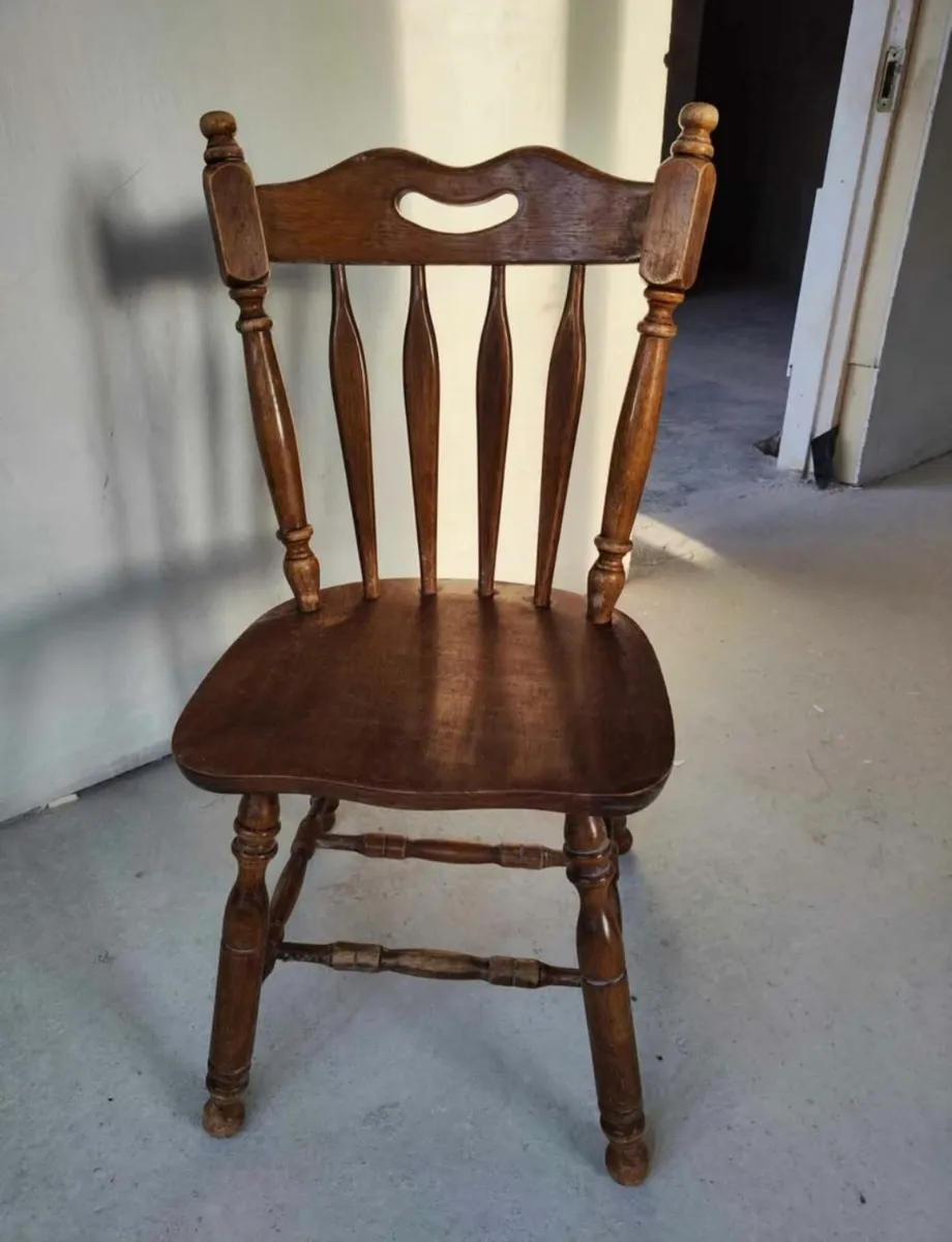 Dining Table and Chairs - solid wood - Image 2