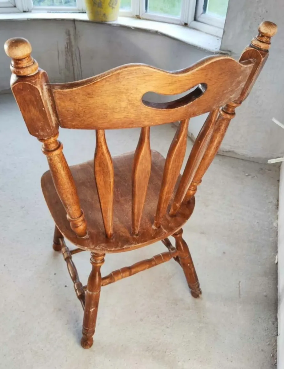 Dining Table and Chairs - solid wood - Image 3