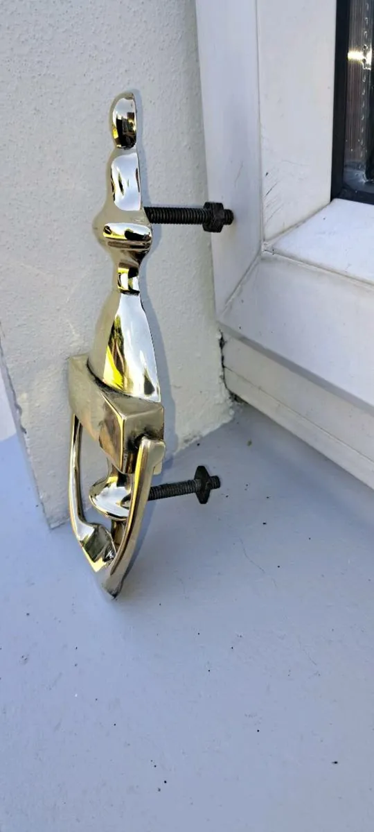 2 old brass  door  knocker €55 each - Image 3