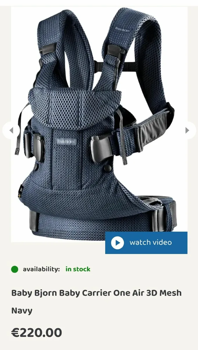 Baby carrier - Image 1