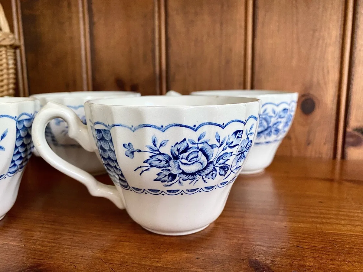 Myott Melody Fine Ironstone Teacups - Image 4