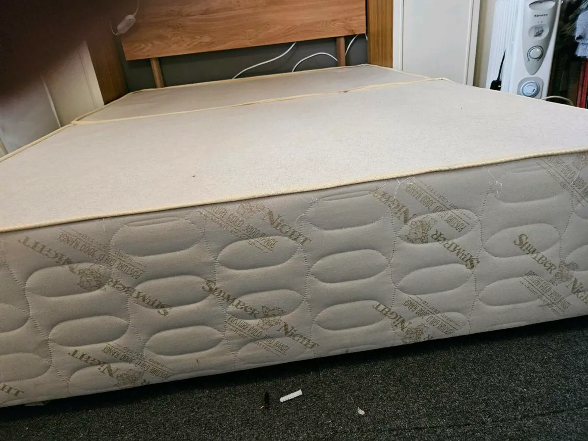4'6 split base and head board - Image 2