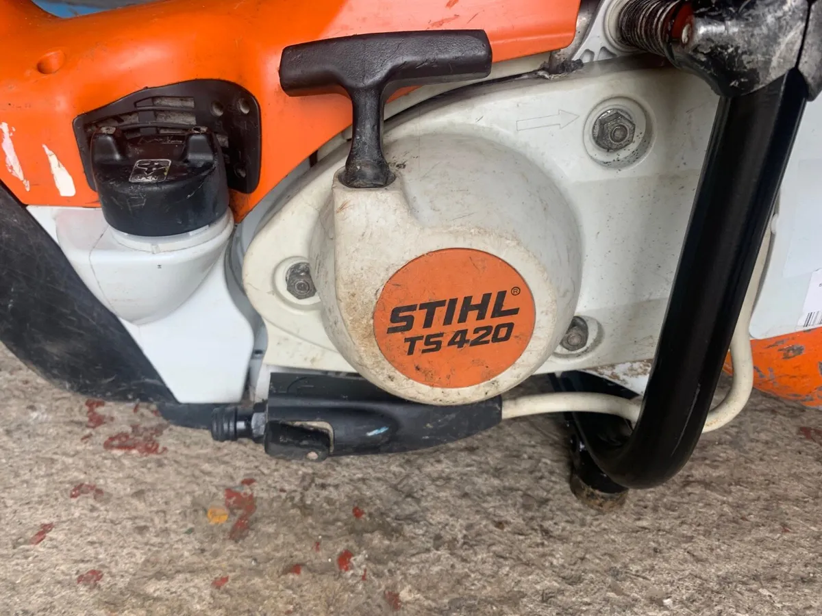 Stihl ts 420 14 inch - Image 4